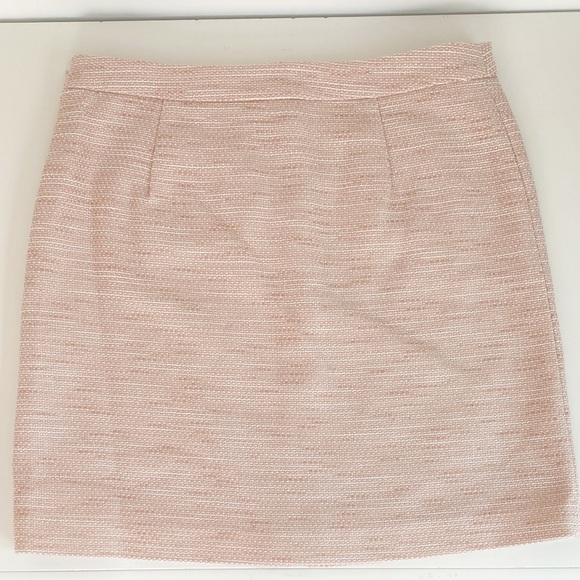 Karl Lagerfeld Pink Tweed Skirt Size 12 - NWT - Picture 6 of 9